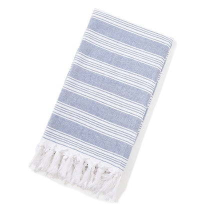 Turkish Beach Towel Striped Fringe Quick-Dry Large Size Cotton Bath Towel Multiple Styles Wholesale eprolo