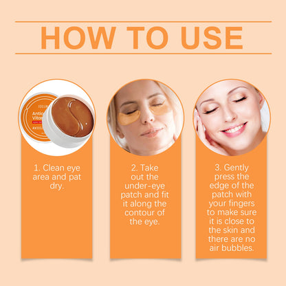 Vitamin C Under Eye Patch Bag Care Cool And Moisturize The Skin Around The Eyes Eye Mask Patch eprolo