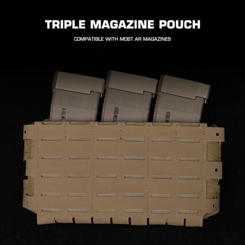 Tactical ARC V3 Molle Mag Pouch for M4/AR15, laser-cut, for hunting & airsoft. - Smart Savvy