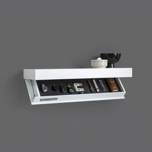 Magicflap Hidden Shelf - Wall-Mounted with Secret Compartment, a Floating Storage Solution. - Smart Savvy