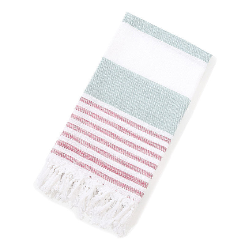 Turkish Beach Towel Striped Fringe Quick-Dry Large Size Cotton Bath Towel Multiple Styles Wholesale eprolo