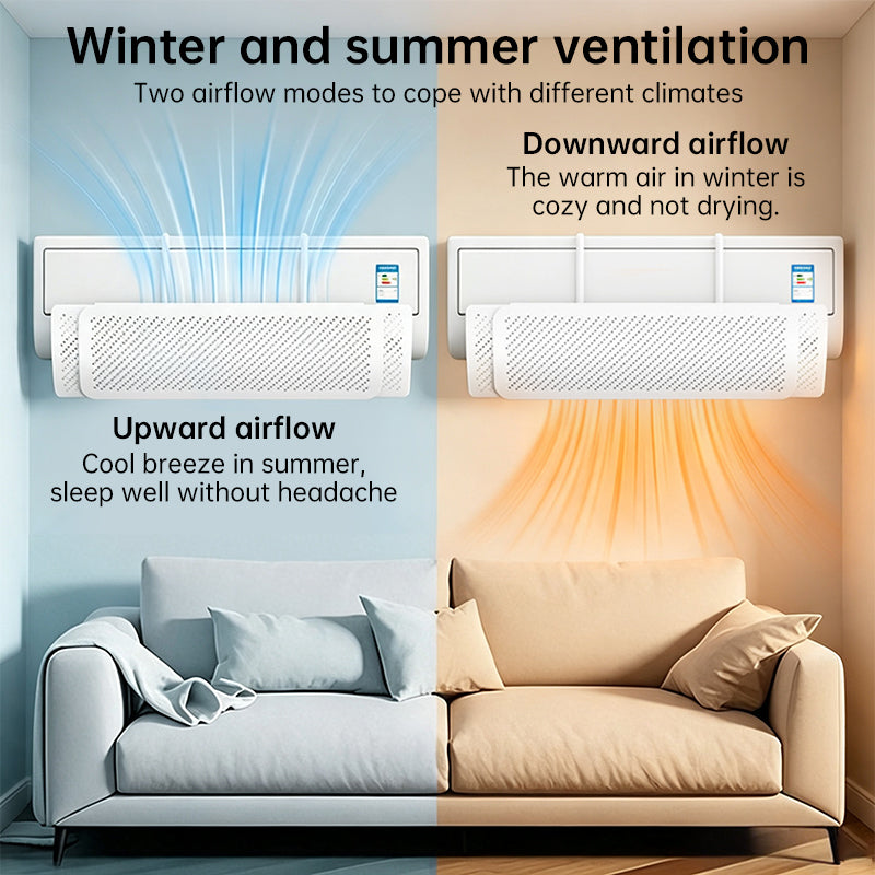 AC Wind Deflector – Adjustable Air Conditioner Diffuser to Stop Cold Air Blowing Directly on You eprolo