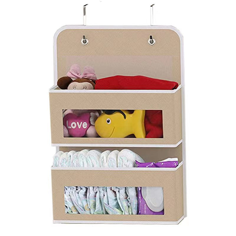 5 - Shelf Hanging Storage: Anti - Tilt, 5 large pockets. Good for bedroom, bathroom, living room (behind - door use). - Smart Savvy