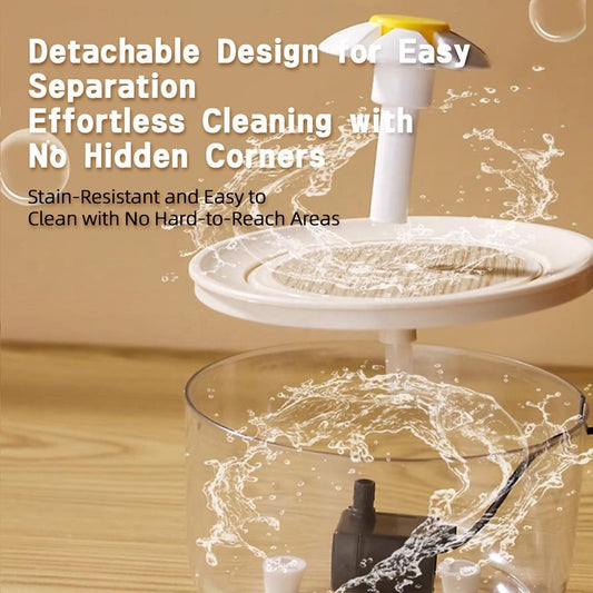 1200ml Pets Water Fountain Auto Filter USB Electric Mute Cat Drinker Bowl Recirculate Filtering Drinker Pet Water Fountain eprolo