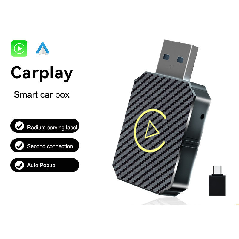 Carplay box wired to wireless Carplay module Android auto interconnection box - Smart Savvy