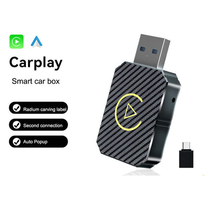 Carplay box wired to wireless Carplay module Android auto interconnection box - Smart Savvy