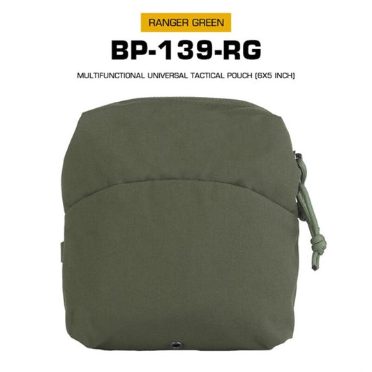Tactical 6x5in GP MOLLE pouch for mags, fits FCPC or Utility GP Backpack. - Smart Savvy