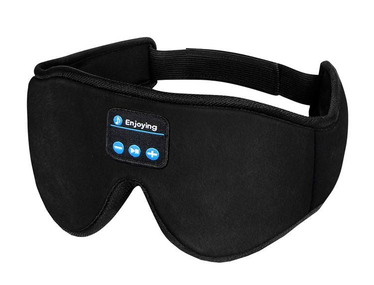 3D Wireless 5.0 Bluetooth Music Eye Mask Call Dual Ear Stereo Music Blackout Sleep Eye Mask eprolo