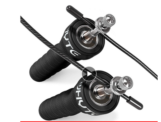 3mm Fitness Speed Jump Rope Crossfit Skipping Ropes Weighted Jumping Excise Workout with Ball Bearings Anti-Slip Handles eprolo