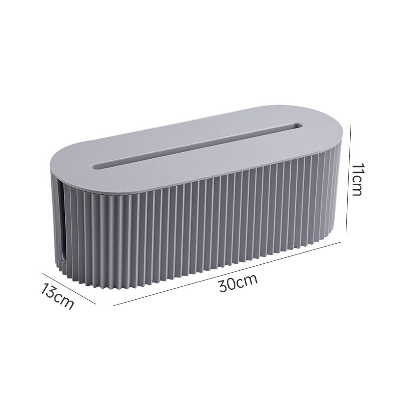 Desktop Outlet Cable Storage Box Power Plug Organizer eprolo