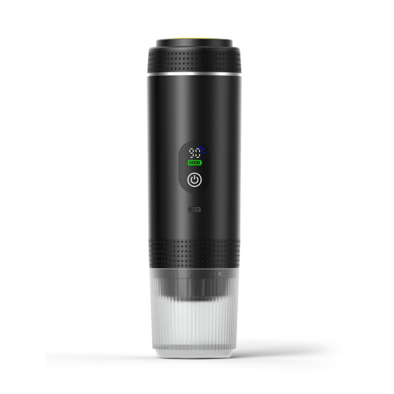 Portable Espresso Machine w/ Digital Display – 3-in-1 Capsule & Ground Coffee Maker for Travel, Camping & Office eprolo