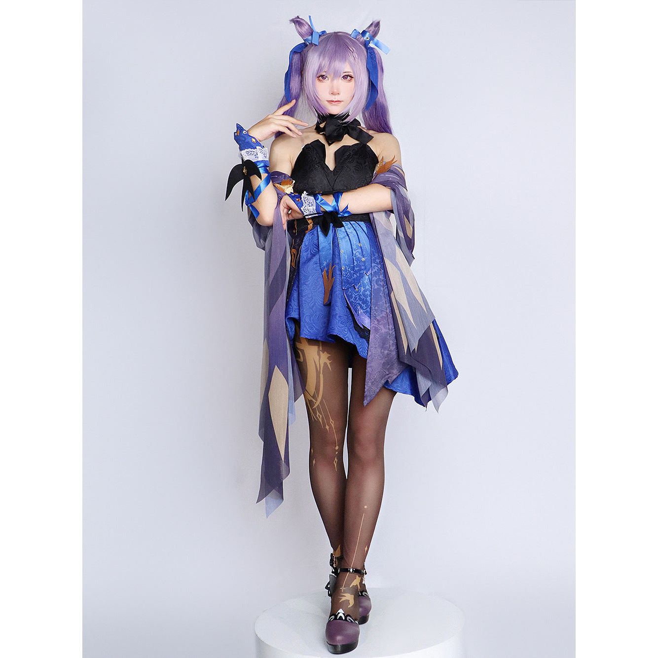 Shoes matching Genshin Impact Keqing cos clothing - Smart Savvy