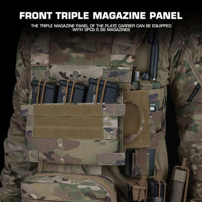 R Series JPC 3.0 Assault Tactical Set, Quick-Release, for Airsoft & Hunting, with Pouch. - Smart Savvy