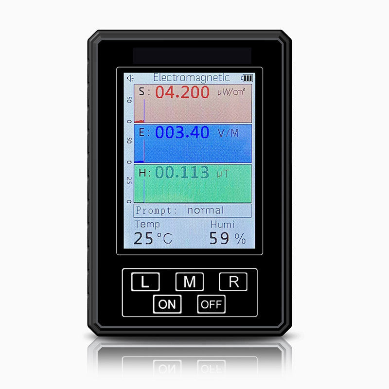 BR-9A XR2 PRO Electromagnetic Radiation Detector Temperature And Humidity Detector eprolo