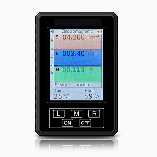 BR-9A XR2 PRO Electromagnetic Radiation Detector Temperature And Humidity Detector eprolo