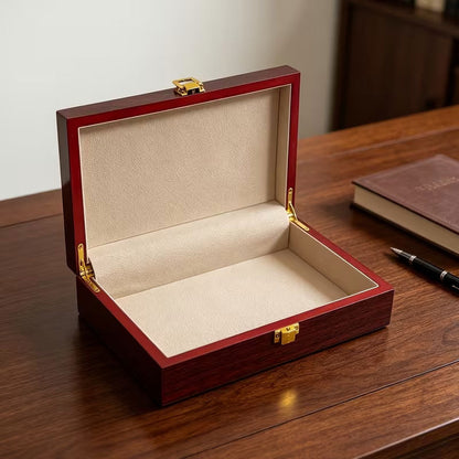 Classic Wooden Jewelry Box with Lock – Premium Storage Case eprolo