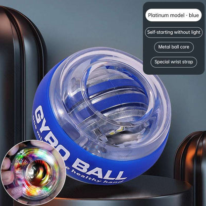 Auto-Counter Gyro Ball, a wrist exerciser with LED. Also named Wrist Power Gyro Ball, it builds arm strength for workouts. - Smart Savvy