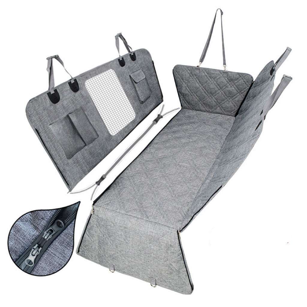 Divisible Waterproof Car Seat Pad for Rear Seats - Suitable for Pets and Humans, Thickened and Water-Resistant Automotive Backseat Pet Pad - Smart Savvy