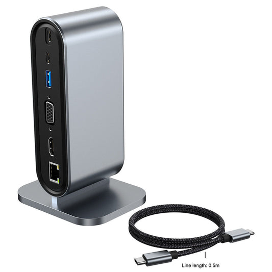 12 in one docking station Typec vertical multi interface suitable for Apple, Huawei, Mac docking stations eprolo