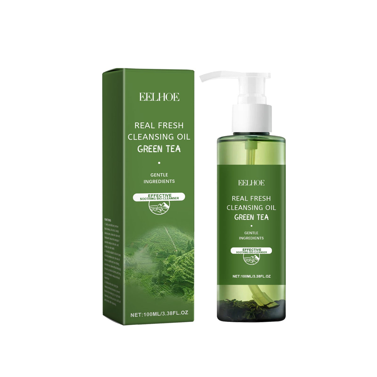 Green Tea Makeup Remover Oil Gently Removes Makeup For Face, Eyes And Lips With Refreshing And Non-Tight Makeup Remover Oil eprolo