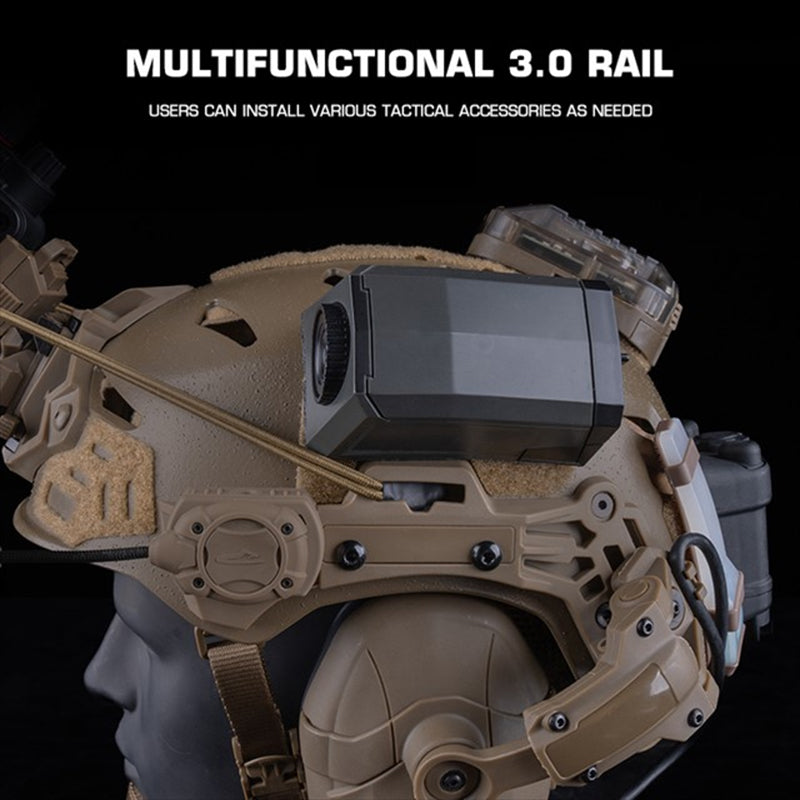 Tactical Helmet Wendy 3.0: Adjustable, for Training, Animation, Games & Outdoor Riding. - Smart Savvy