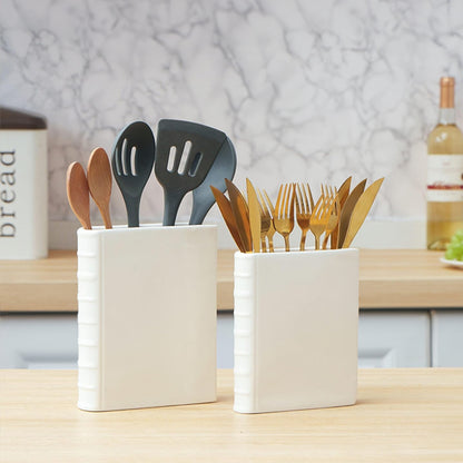 Book Vase - Ceramic, Cute & for Home Decor, with Flower & Shelf Options - Smart Savvy