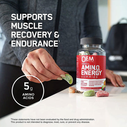 Energy gummies amino acids exercise and fitness gummies - Smart Savvy