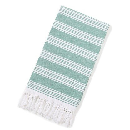 Turkish Beach Towel Striped Fringe Quick-Dry Large Size Cotton Bath Towel Multiple Styles Wholesale eprolo