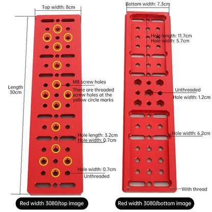 Vixen Red Dovetail Plate, Multi - function, for Astronomical Telescopes - Smart Savvy