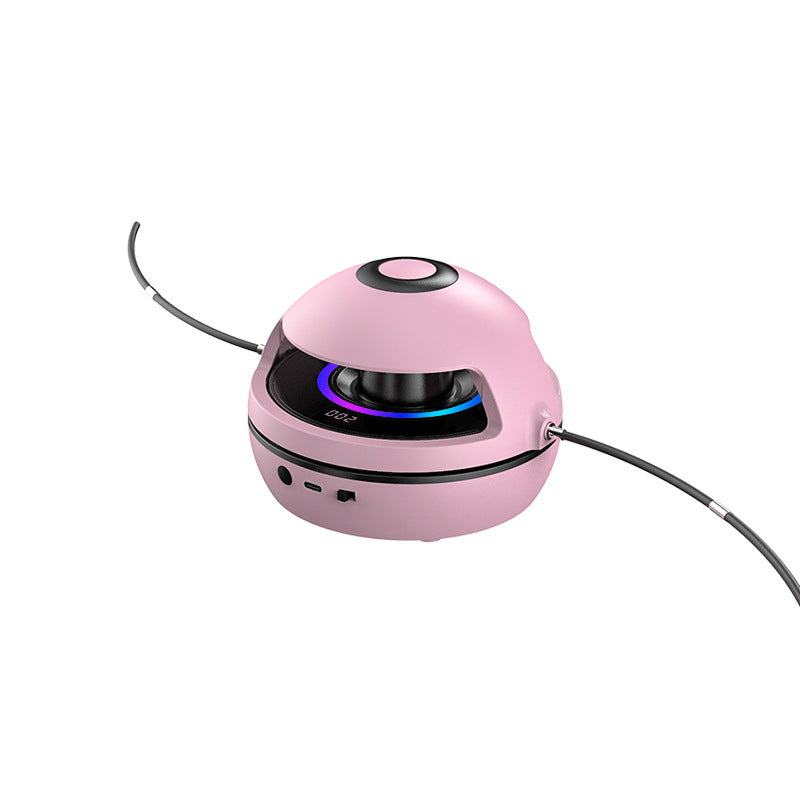 Smart Rope Skipping Machine Smart Jump Rope Machine 10-level Speed Adjustment Led Seven-color Light Wireless Music Function eprolo