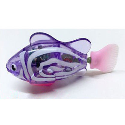Luminous Electric Swimming Fish Toy Electronic Pet Fish Robot Fish Baby Bath Toy eprolo