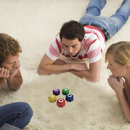 New Korean Gonggi Game Set with 5 Stones & Round Case. - Smart Savvy