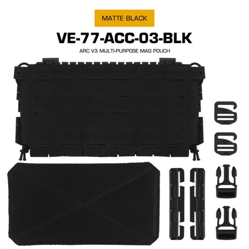 Tactical ARC V3 Molle Mag Pouch for M4/AR15, laser-cut, for hunting & airsoft. - Smart Savvy