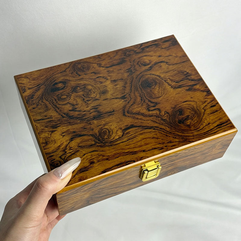 Classic Wooden Jewelry Box with Lock – Premium Storage Case eprolo