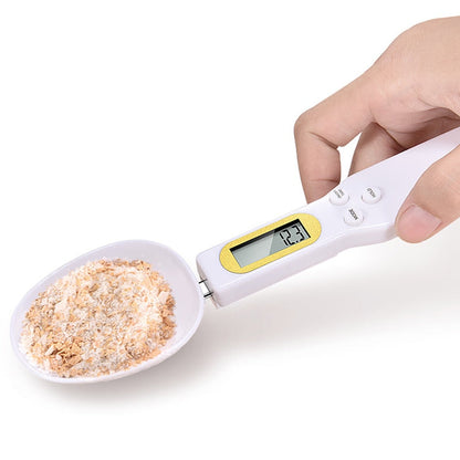 500g/0.1g LCD Display Digital Kitchen Measuring Spoon Electronic Digital Spoon Scale Mini Kitchen Scales Baking Supplies eprolo