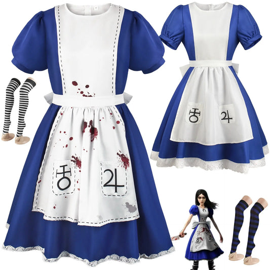 Alice's Crazy Return cosplay costume Alice's maid costume cosplay stage performance costume - Smart Savvy