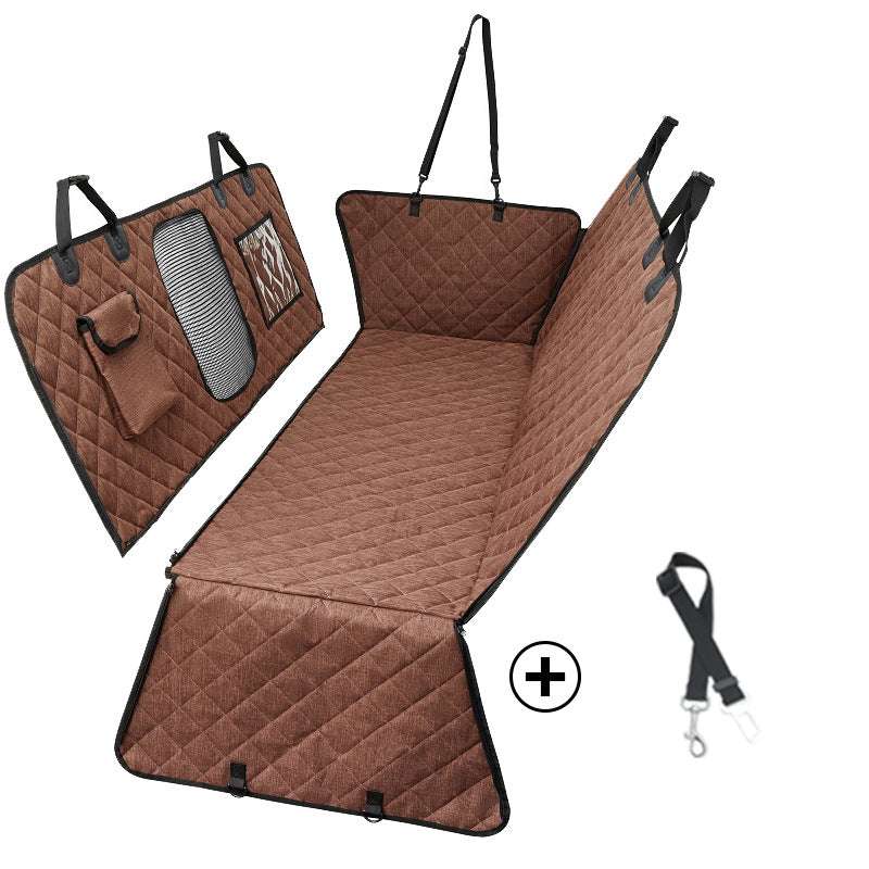 Divisible Waterproof Car Seat Pad for Rear Seats - Suitable for Pets and Humans, Thickened and Water-Resistant Automotive Backseat Pet Pad - Smart Savvy