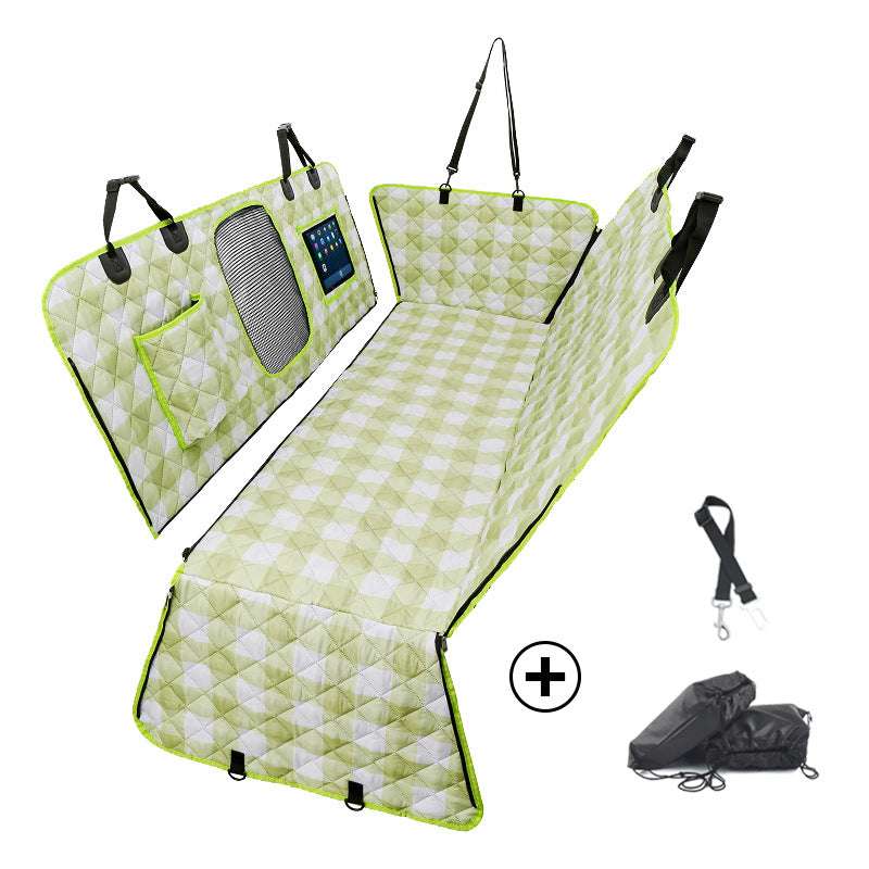 Divisible Waterproof Car Seat Pad for Rear Seats - Suitable for Pets and Humans, Thickened and Water-Resistant Automotive Backseat Pet Pad - Smart Savvy