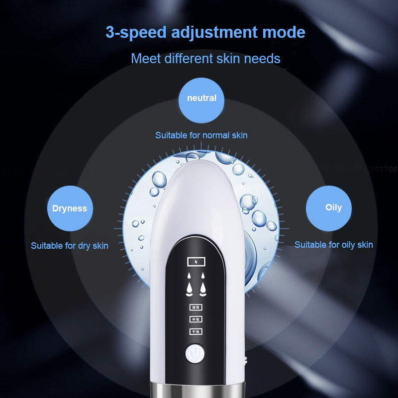 Electric Small Bubble Blackhead Remover USB Rechargeable Water Cycle Pore Acne Pimple Removal Vacuum Suction Facial Cleaner Tool eprolo