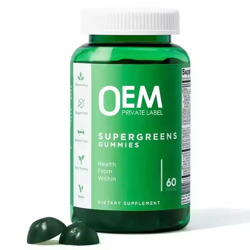 Vegetarian chlorophyll gummies super green vitamin gummies - Smart Savvy