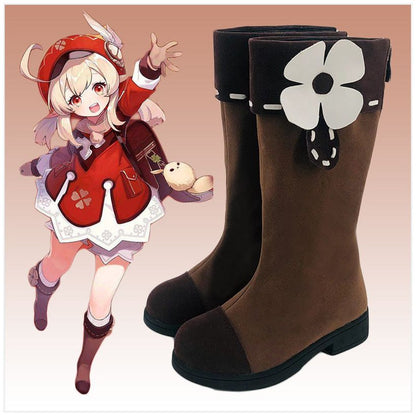 Genshin Impact cosplay Luoli animation game Westwind Knight Tuanhua Keli cos clothes matching shoes - Smart Savvy