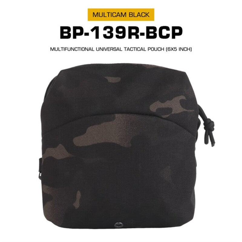 Tactical 6x5in GP MOLLE pouch for mags, fits FCPC or Utility GP Backpack. - Smart Savvy