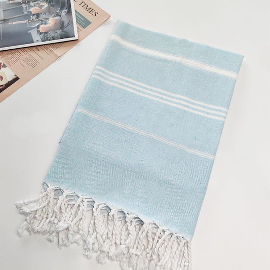 Turkish Beach Towel Striped Fringe Quick-Dry Large Size Cotton Bath Towel Multiple Styles Wholesale eprolo