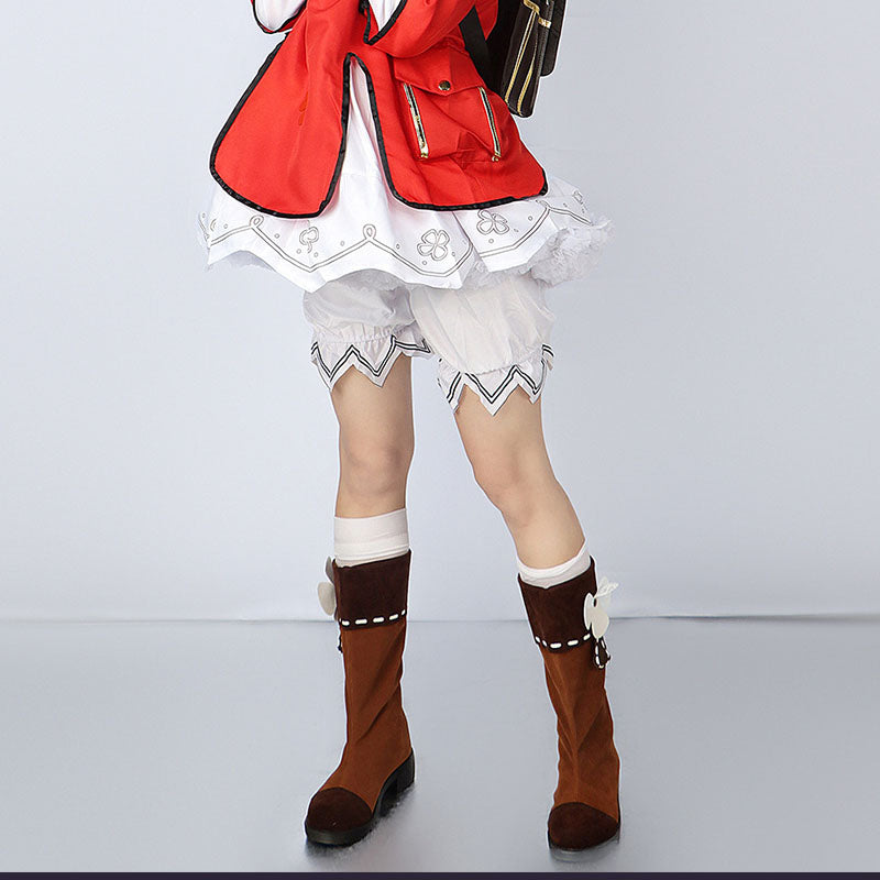 Genshin Impact cosplay Luoli animation game Westwind Knight Tuanhua Keli cos clothes matching shoes - Smart Savvy