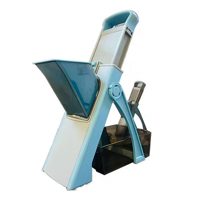 Multifunctional veggie & fruit slicer-grater. Chop, grate, slice potatoes efficiently. Ideal kitchen tool. - Smart Savvy