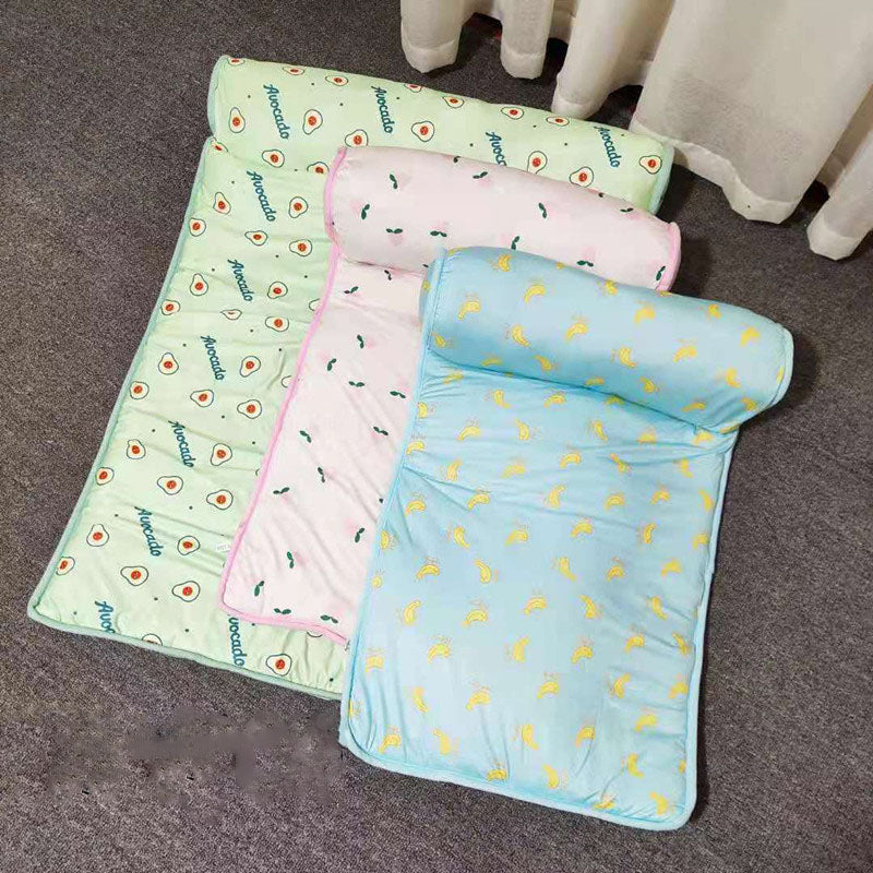 Cat dog pet ice pad summer autumn cooling heatstroke prevention sleeping mat fruit mat non-slip ice silk mat eprolo