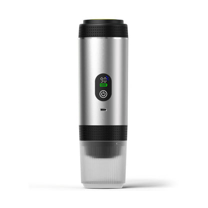 Portable Espresso Machine w/ Digital Display – 3-in-1 Capsule & Ground Coffee Maker for Travel, Camping & Office eprolo