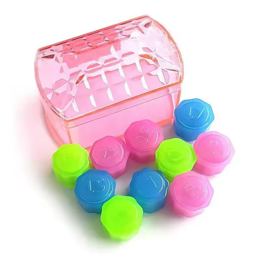 12-piece Gonggi set in storage box for traditional dice game, trains hand - eye coordination - Smart Savvy