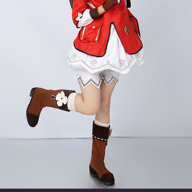 Genshin Impact cosplay Luoli animation game Westwind Knight Tuanhua Keli cos clothes matching shoes - Smart Savvy