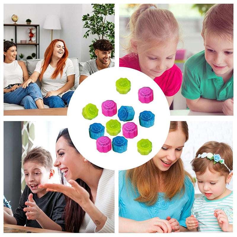 12-piece Gonggi set in storage box for traditional dice game, trains hand - eye coordination - Smart Savvy